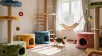 indoor cat play area