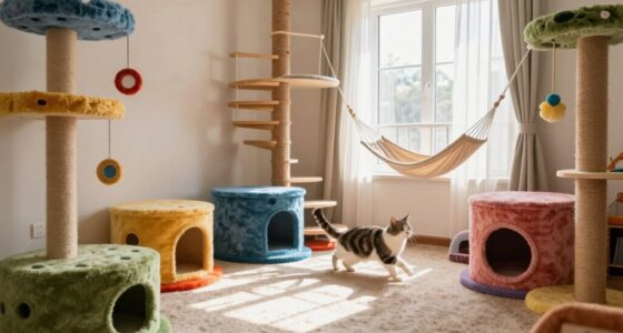 indoor cat play area