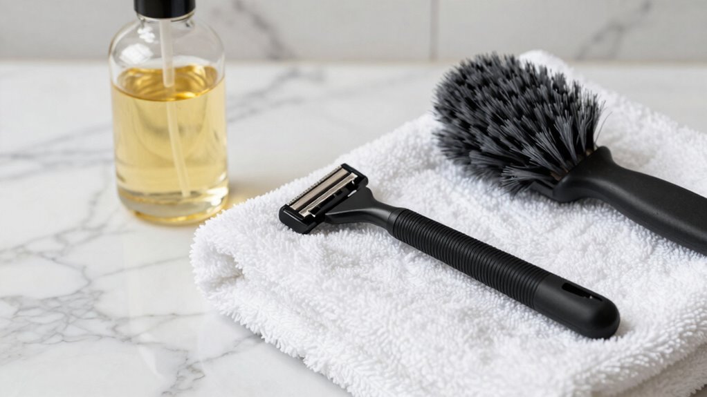 luxurious mindful grooming routine