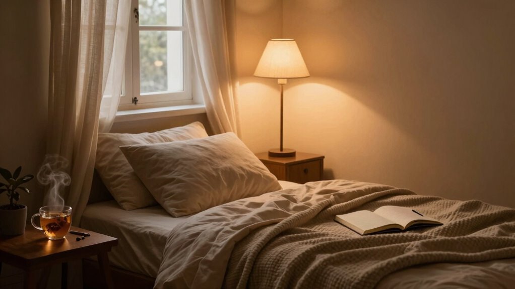 mindful evening self care routine