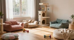 peaceful multi pet home