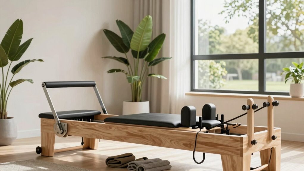 portable customizable home pilates