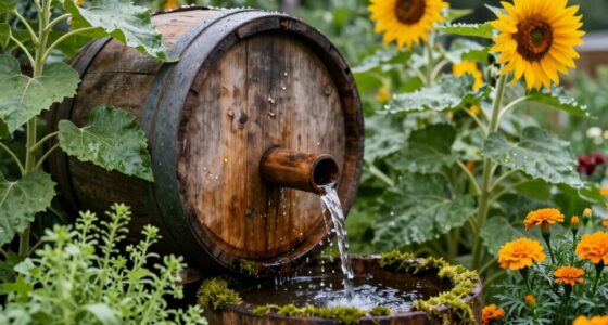 rain barrel watering tips