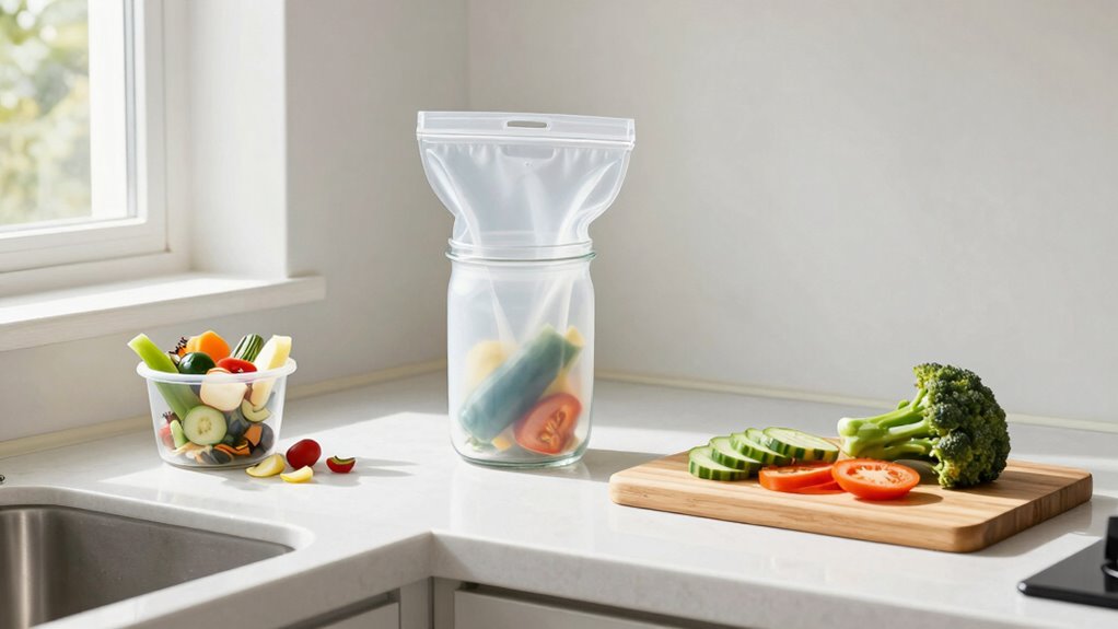 reduce waste through storage