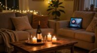 relaxed romantic evening plan