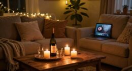 relaxed romantic evening plan