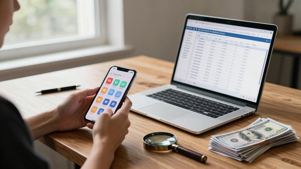 review cancel track save