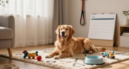 structured daily dog activities