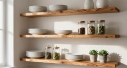 stylish and organized display