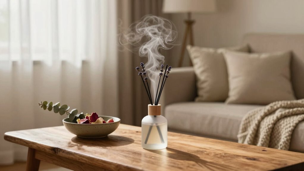 subtle seasonal scent layering