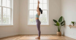 5-Minute Standing Yoga to Release Tension and Feel Good All Day
