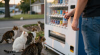 After Turkey introduced vending machines for stray cats, some seagulls started imitating cat sounds too