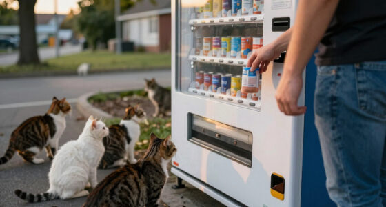 After Turkey introduced vending machines for stray cats, some seagulls started imitating cat sounds too
