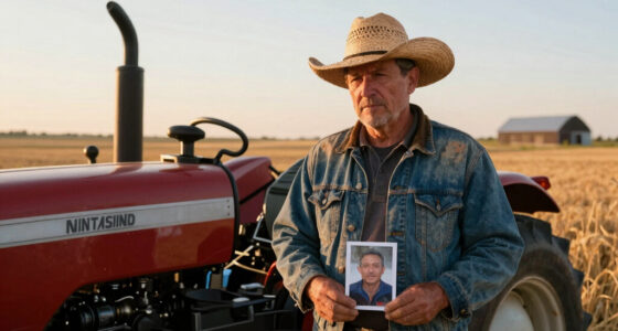 In North Dakota, after a farmer died suddenly in a car crash, leaving behind his wife, kids, and 1,400 acres of crops just days away from being lost to winter. Within days, around 75 local farmers showed up with equipment and 42 trucks and worked nonstop to harvest everything for the family for free