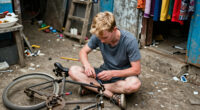 Norwegian guy was abandoned in the slums of India by his hippie parents. Ended up having an Indian accent due to living there for years.
