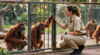 TIL in 2017 Perth Zoo was put on lockdown when two orangutans briefly escaped their enclosure. A 5-year-old male orangutan fell over a barrier & into a garden bed outside the enclosure. His mom then simply went to retreive him before using the visitor boardwalk to go back to her exhibit voluntarily.