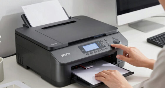 Epson Workforce Pro WF-4834 Wireless All-in-One Printer $100 + Free S&H