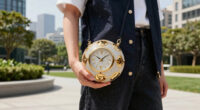 Louis Vuitton Offers a Soccer Ball-Shaped Gold and Diamond Clock as Part of a Special Collaboration