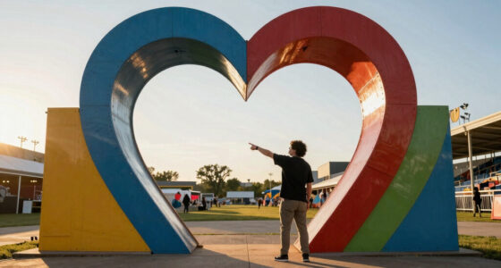 Populous creates heart-shaped gateway for World Cup fan area in Kansas City