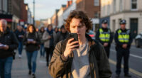 U.K. leaders call for calm as protests break out after Belfast street stabbing
