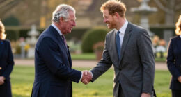 King Charles Prince Harry Meeting
